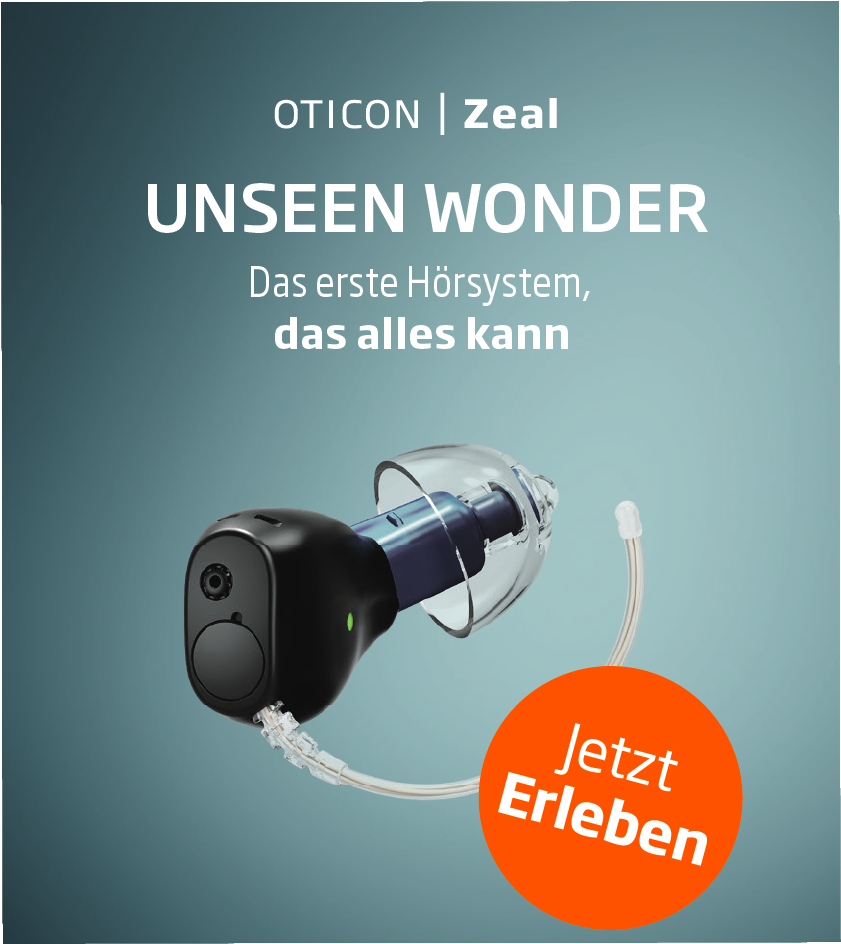 Test Sie selbst das Hörgerät Oticon Zeal bei Hörhuus