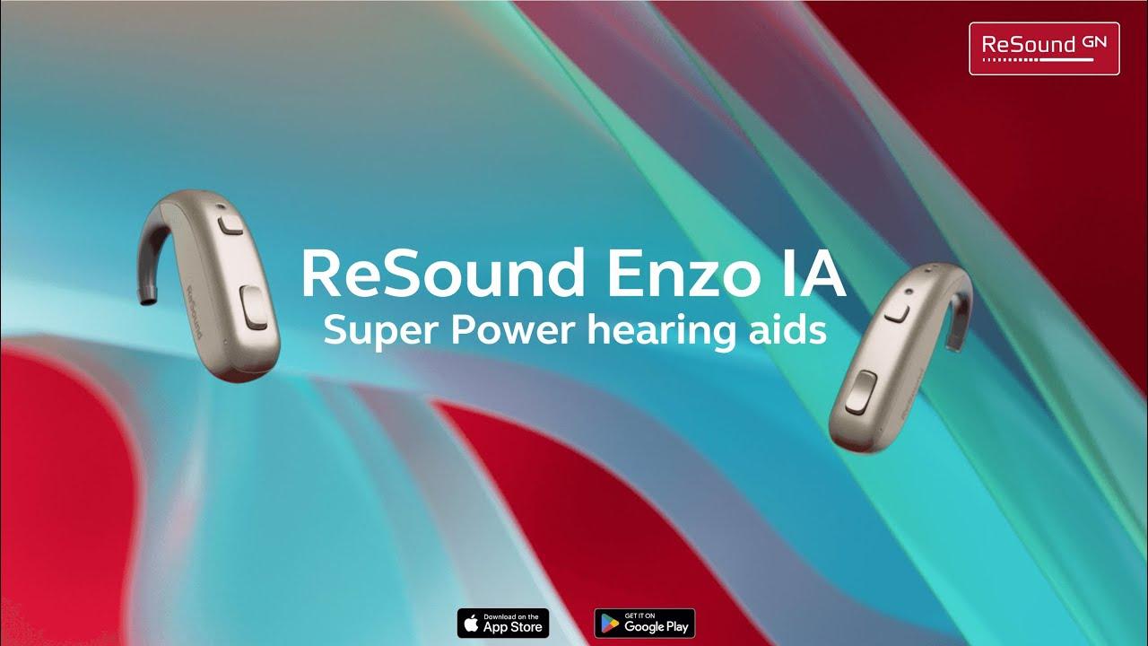 Das Hörgerät ENZO AI von ReSound Das Hörgerät ENZO AI von ReSound