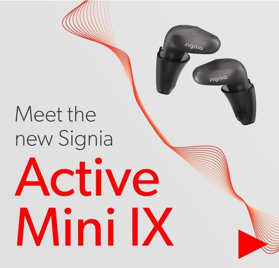Neu in 2026: Hörgerät Signia Active Mini IX