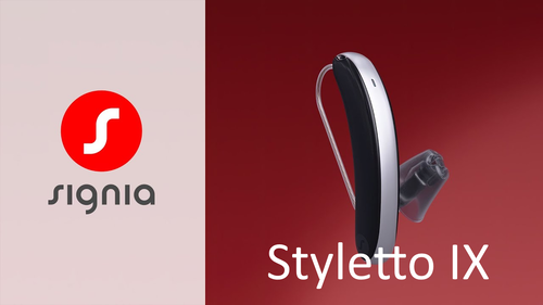 Das Hörgerät Styletto IX von Signia