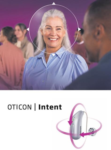 Oticon Intent Hoerhuus Inserat