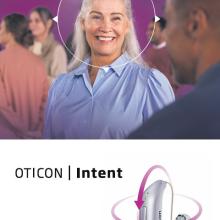 Oticon Intent Hoerhuus Inserat